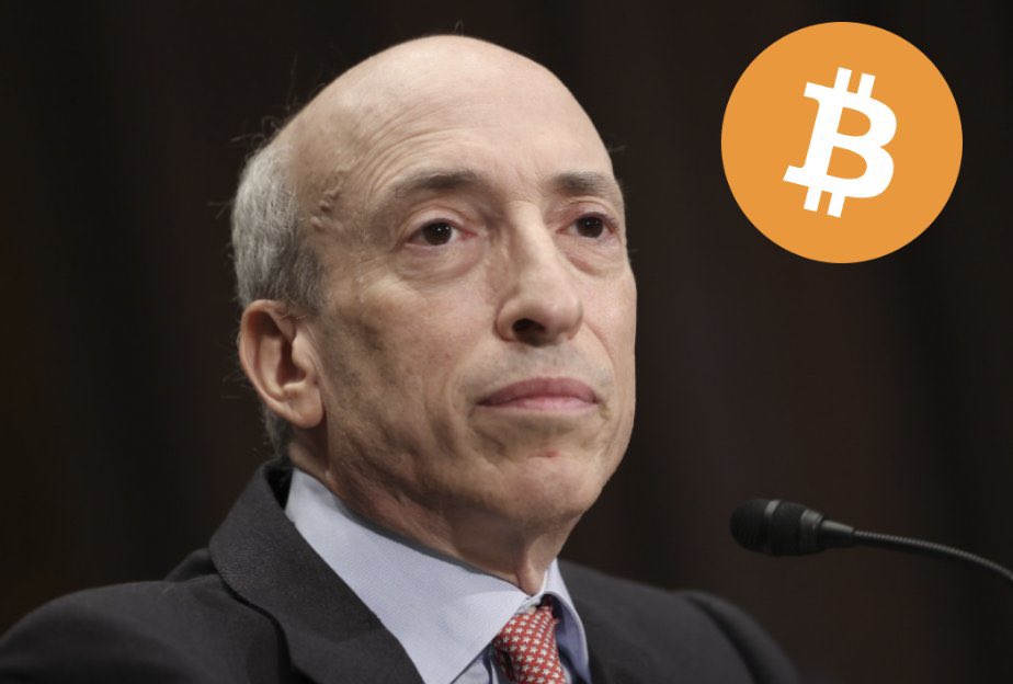 BitcoinMagazine's tweet image. JUST IN: 🇺🇸 US lawmakers are urging the SEC to approve options on US spot #Bitcoin ETFs. Normally, these are approved days after a spot ETF

Make it make sense, Gary Gensler