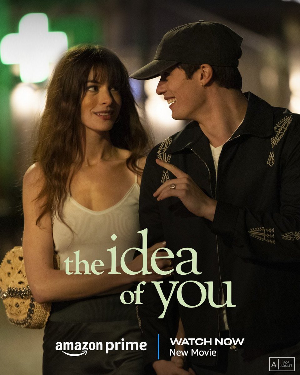 New Movie #TheIdeoOfYou Streaming Now On #PrimeVideo.
Starring: #AnneHathaway, #NicholasGalitzine, #EllaRubin, #ReidScott, #JordanAaronHall,  #JaidenAnthony, #ViktorWhite, #DakotaAdan & More.
Directed By #MichaelShowalter.

#TheIdeoOfYouOnPrime #OTTUpdates #OTTFilms #PrimeVerse