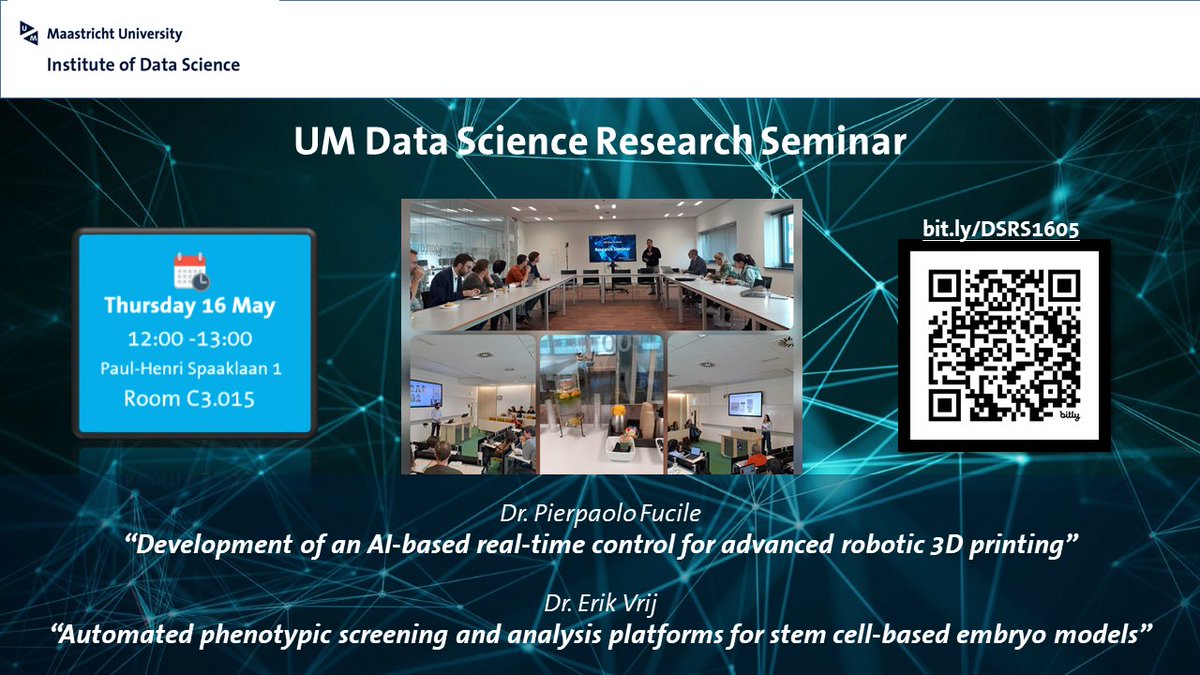 ✨Join the UM Data Science Research Seminar in collaboration with @MERLN_UM on Thursday, 16th May!🌞 bit.ly/DSRS1605 Date: Thursday 16 May Time: 12:00 - 13:00 🥪Lunch will be served🥗 Speakers: Dr. Erik Vrij and Dr. Pierpaolo Fucile @ACarlier_PhD @UM_DACS @UM_IDS