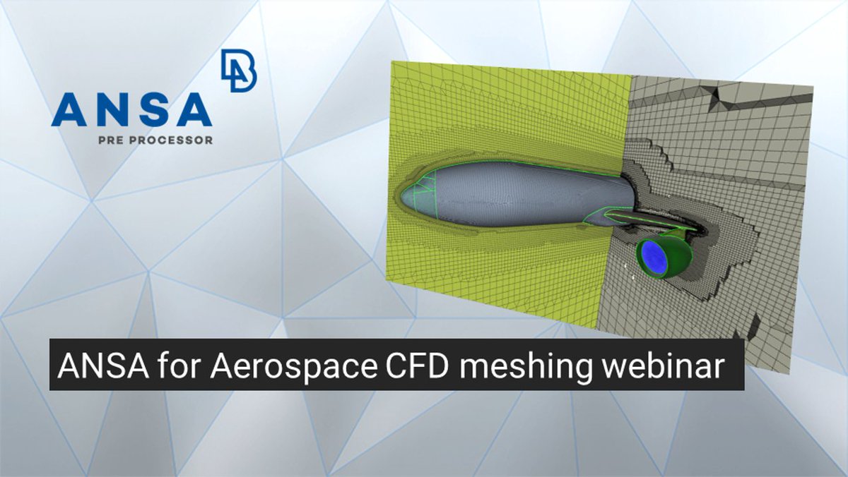 ANSA for Aerospace CFD meshing.

Watch the video on our YouTube channel:  youtu.be/JrdlXqOVXz4👈 

#PhysicsOnScreen #BetaCAE #EngineeringSimulation