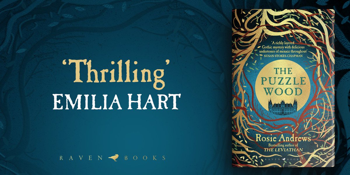 ⭐️ 'Thrilling' @EmiliaHartBooks ⭐️ 'Delicious ... dark ... sinister' @SStokesChapman Praise keeps pouring in for #ThePuzzleWood, @rosieandrews22's outstanding new novel, a beguiling tale of myths, memory and murder… Out in hardback, ebook and audio on 9th May!