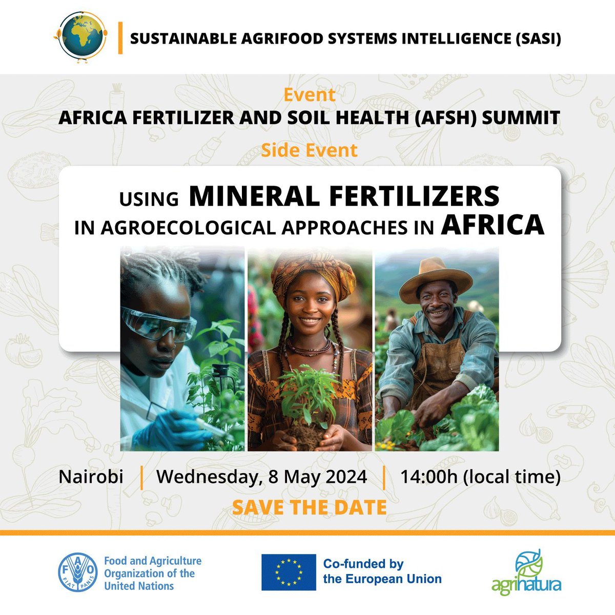 Why do farmers in #Africa rarely adopt intensification practices and technologies? 📌Using mineral fertilizers in agroecological approaches in Africa #AFSH @_AfricanUnion 🗓️ Wednesday, 8 May 🕘 14:00h 📍Lenana Hall, Lower Ground Floor ✍️buff.ly/4b00Sgv