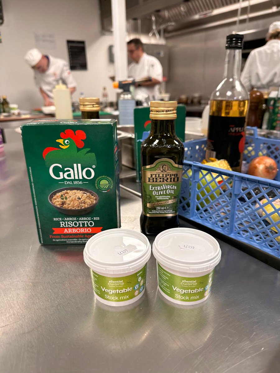 Young Risotto Chef (@youngrisotto) on Twitter photo Our competitors use the best rice, the best stocks, the best oil - quality in, quality out. We can't wait to taste.. <a href="/RisoGalloUK/">RisoGalloUK</a> <a href="/FilippoBerio/">Filippo Berio</a> <a href="/essentialcuisin/">Essential Cuisine</a> <a href="/Craft_Guild/">Craft Guild of Chefs</a> <a href="/masterchefsgb/">Master Chefs of Great Britain</a> Our competitors use the best rice, the best stocks, the best oil - quality in, quality out. We can't wait to taste.. <a href="/RisoGalloUK/">RisoGalloUK</a> <a href="/FilippoBerio/">Filippo Berio</a> <a href="/essentialcuisin/">Essential Cuisine</a> <a href="/Craft_Guild/">Craft Guild of Chefs</a> <a href="/masterchefsgb/">Master Chefs of Great Britain</a>