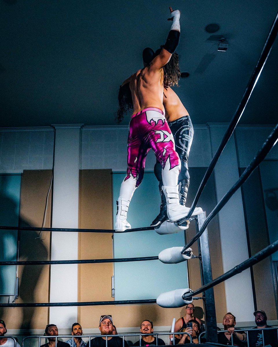 JXT_Official_'s tweet photo. Still enough poise to hit a #JayStick👆🏽 right before that superplex!
•
📸: @TheMar00481 https://t.co/oqrToQ6vgK