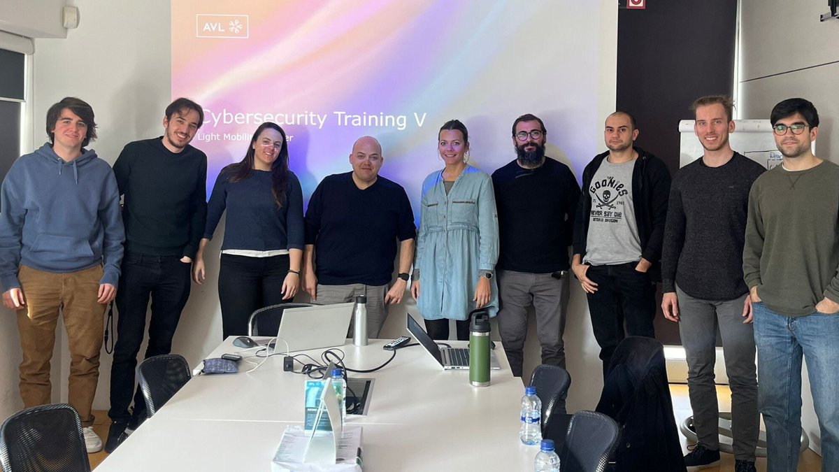 🎓Concluye la formación en #ISO26262 #FunctionalSafety y #ISO21434 #Cyberseguridad. Destacamos el compromiso de nuestros socios en esta formación intensiva de 50h de julio 2023 a febrero 2024. 

Lee la noticia completa 👉 bit.ly/3UDkMYN

#Trainings #Mobility #Industry