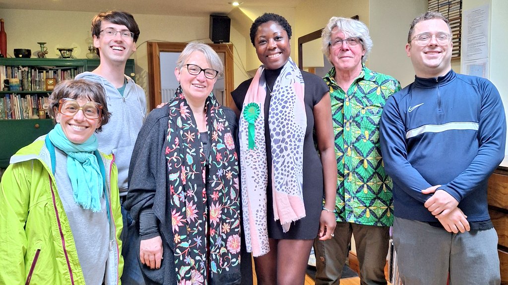 Great to catch up with @a4antoinette and @hackneygreens today, gearing up for excellent chance to #GetGreensElected in Hackney Council byelection, as in many places around the country in #LE2024. 

Good luck all! #VoteGreen