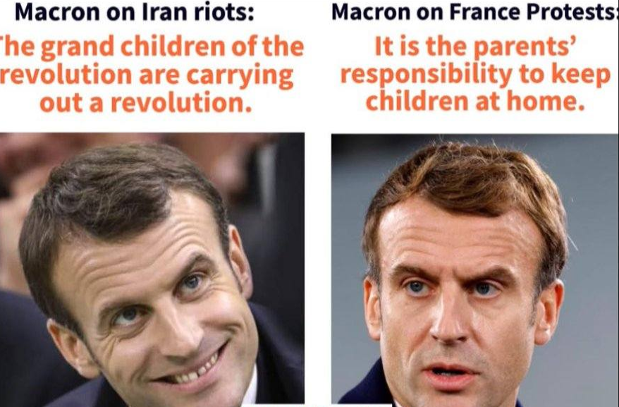 Because #MacronLeFou #macroniais #Micron we are ruled by idiots