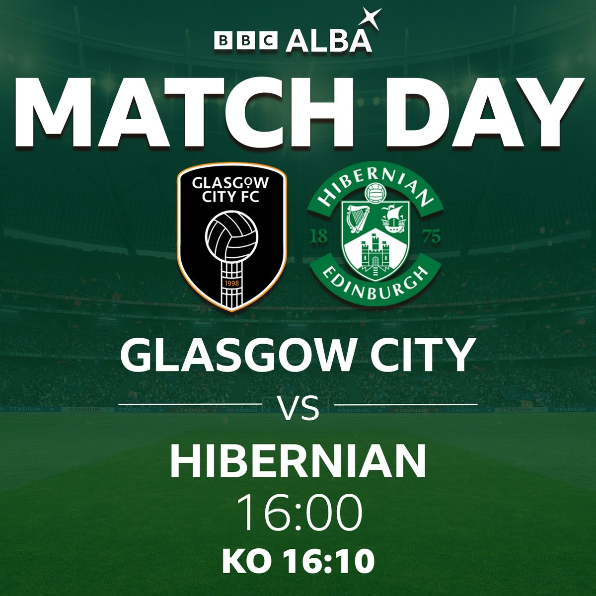 ⚽️SWPL 🏟️@GlasgowcityFC vs @HibernianWomen 📺 @bbcalba & bbciplayer ⏰16:00 Live SWPL action as Glasgow City host Hibernian at Petershill Park.