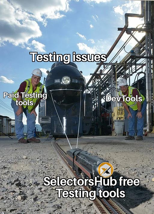 SelectorsHub's tweet image. Representation of small change, Big results
.
.
#selectorshub #testingtool #xpathplugin #testingtutorial