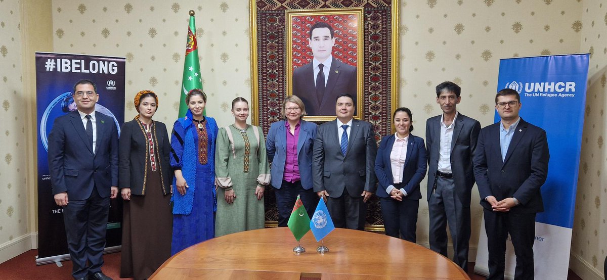 Thanks to all participants of the UNHCR and Office of the Ombudsperson of Turkmenistan seminar for fruitful discussions, strengthening our cooperation to protect forcibly displaced and stateless people.
@UN_Turkmenistan #EndStatelessness #LeaveNoOneBehind #WithRefugees
