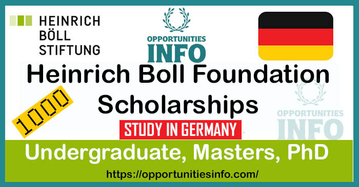 Heinrich Boll Foundation Scholarships in Germany 2024-25 | Free Study in Germay

Apply Now: opportunitiesinfo.com/heinrich-boll-…

#opportunitiesinfo #scholarships2024 #scholarship #studyineurope #germany #fullyfundedscholaships #scholarshipswithoutielts #germanuniversities #studyabroad