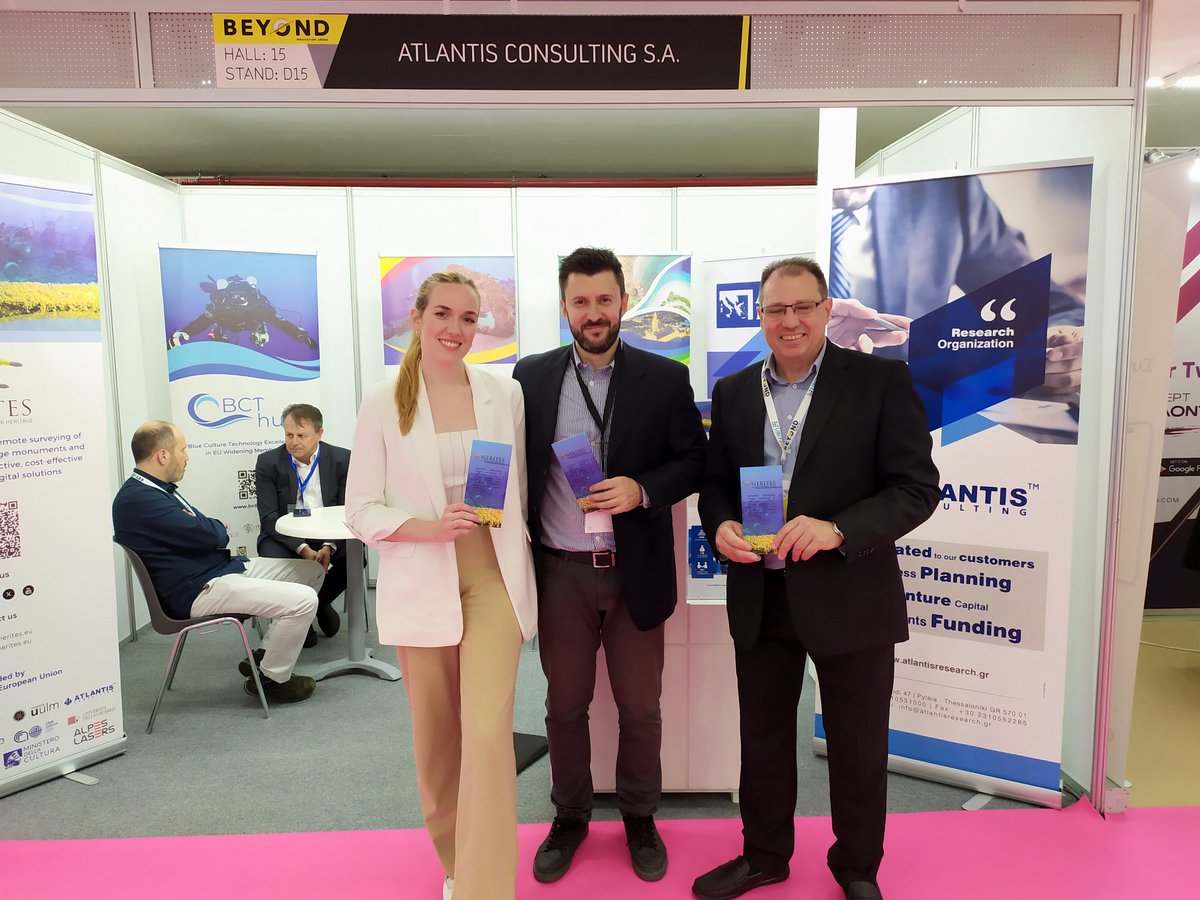 The Nerites project was present at the international Beyond Expo, held in Thessaloniki from April 25 to 27, 2024, in Greece.
See more here👉rb.gy/8z0lin
#BeyondExpo #horizonEU #NERITES #OceanTech #BlueTech #UnderwaterRobotics #UnderwaterCulturalHeritage