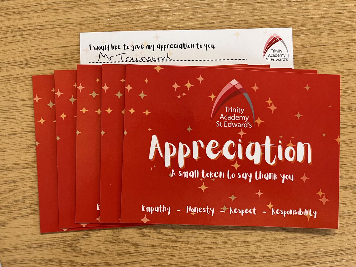 Spreading the appreciation over to our colleagues at @Barnsleymushub this Appreciation Day. A vital part of #teamtrinity for our young musicians ❤️