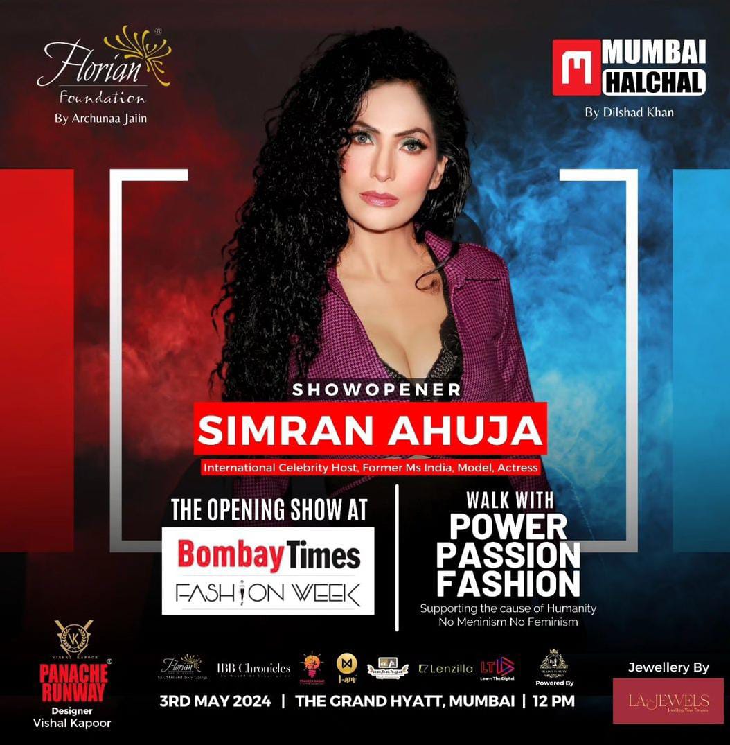Show Opener at the Opening Show of the prestigious Bombay Times Fashion Week 2024 tomorrow.. #Btfw #BombayTimes #TimesFashionWeek