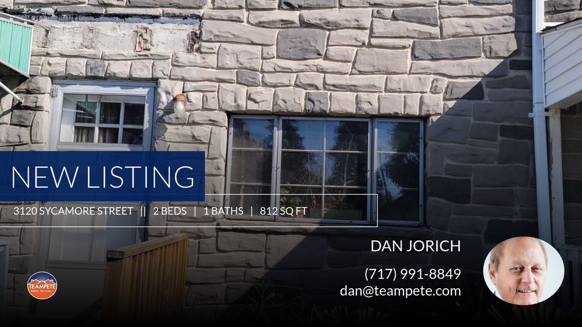 📍 New Listing 📍 Take a look at this fantastic new property that just hit the market located at 3120 Sycamore Street in Harrisburg. Reach out here or at 7179918849 for more information

TeamPete Realty Services
717-697-7383 Camp H... homeforsale.at/3120_SYCAMORE_…