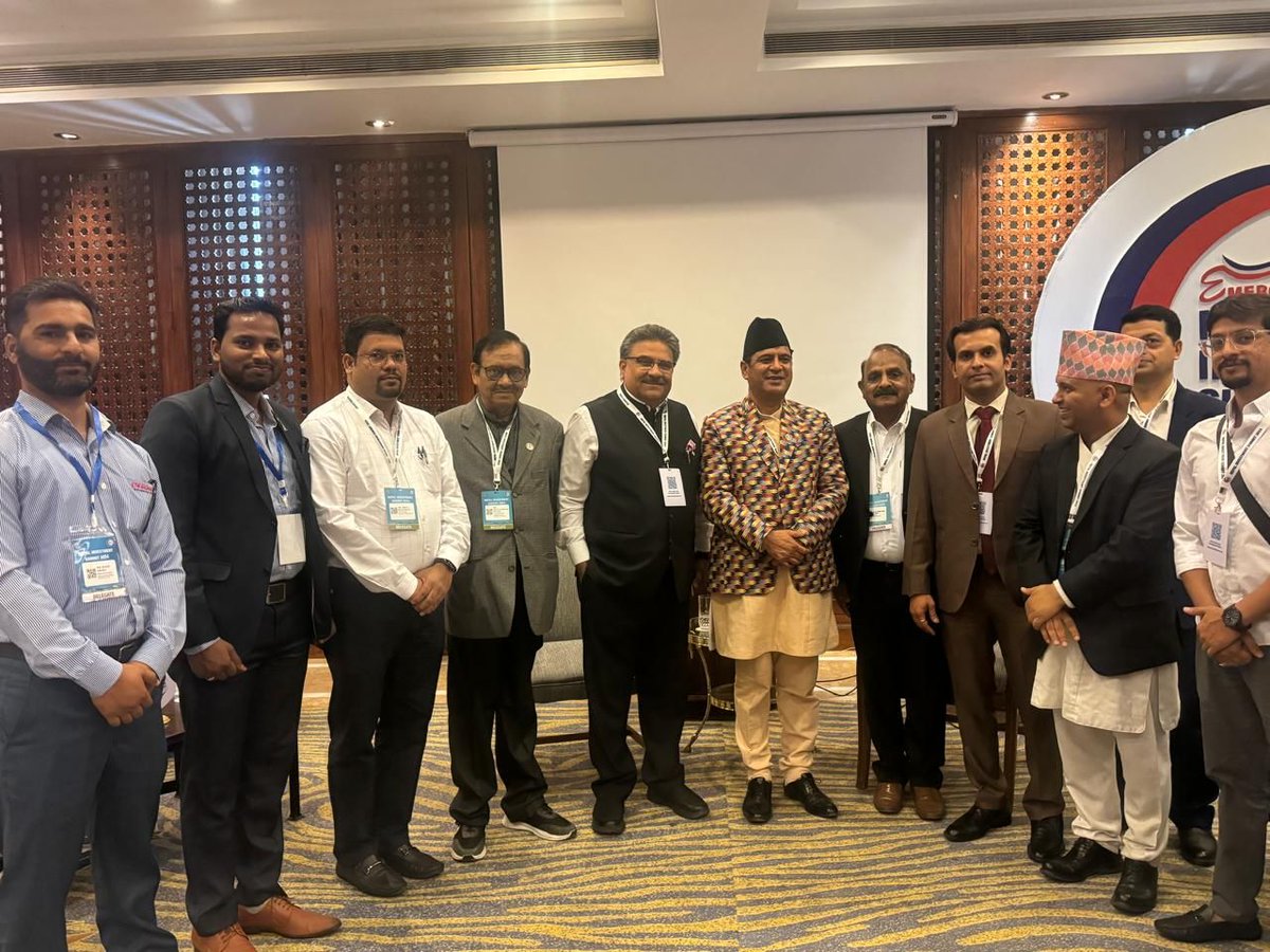 @aniltrigunayat Indian business delegates to meet Nepal's Commerce and Agriculture Ministers, fostering bilateral ties and economic cooperation.

@IndiaInNepal @MEAIndia @MofaNepal 

#MIICCIA #B2B #ChamberActivities #BuildingConnections #BusinessCollaboration #TradeRelations