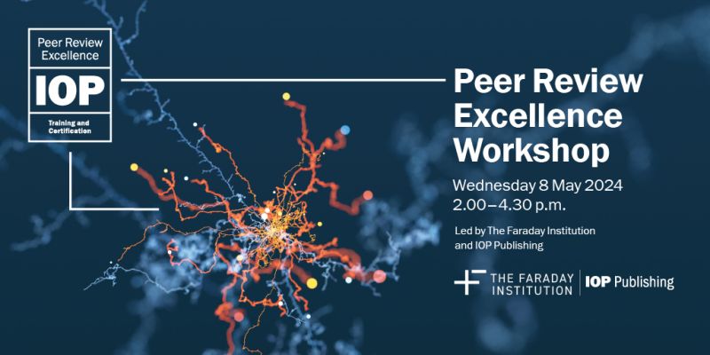 Faraday Institution (@faradayinst) on Twitter photo 📣1 week to go - 8th of May at 2-4.30 PM
As part of our #FaradayCareerWeek, 7th – 10th May, we partnered with the <a href="/IOPPublishing/">IOP Publishing</a> to deliver an online workshop on Peer Review Excellence. ⚡
1st step towards IOP Trusted Reviewer certification!
🔗 lnkd.in/ehuwKDaV 📣1 week to go - 8th of May at 2-4.30 PM
As part of our #FaradayCareerWeek, 7th – 10th May, we partnered with the <a href="/IOPPublishing/">IOP Publishing</a> to deliver an online workshop on Peer Review Excellence. ⚡
1st step towards IOP Trusted Reviewer certification!
🔗 lnkd.in/ehuwKDaV