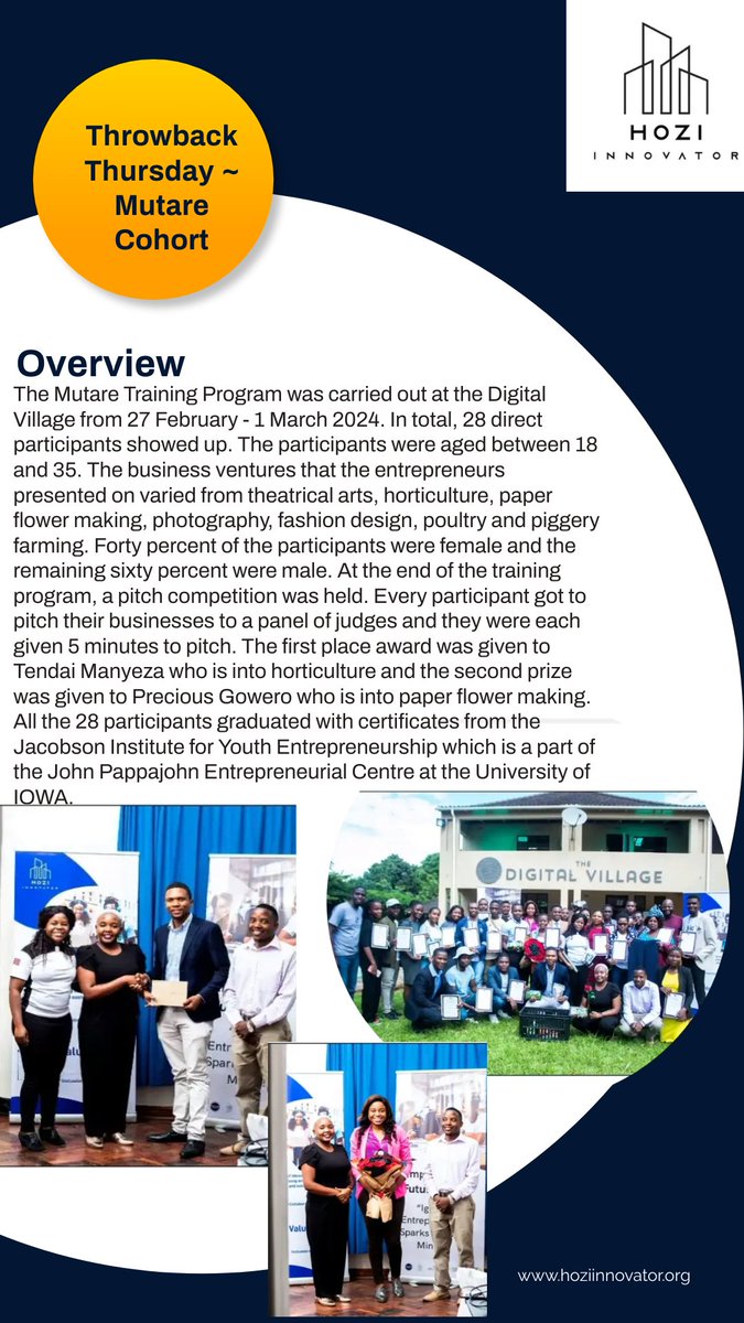 As we look back at the Mutare Training, a lot was surely learnt and entrepreneurs gained more wisdom and knowledge. The work is not over yet. We continue to train more entrepreneurs online. Register today!!
#AlumniEngagementInnovationHub
#AEIF
#HOZI
#Entrepreneurship