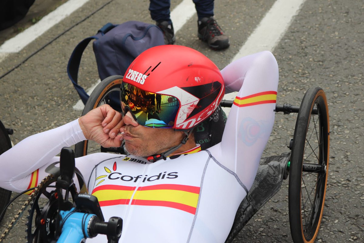 #ParaWorldCup | La Selección Española de Ciclismo Paralímpico arranca hoy la competición en Ostende con la disputa de las contrarrelojes individuales para handbikes y triciclos ¡Vamos! 💪 #TeamESPciclismo🇪🇦