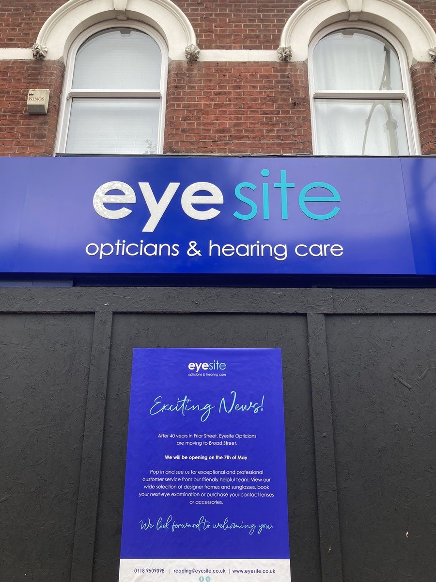 Looking forward to seeing the new @Eyesite unit opening soon! @livingreading
