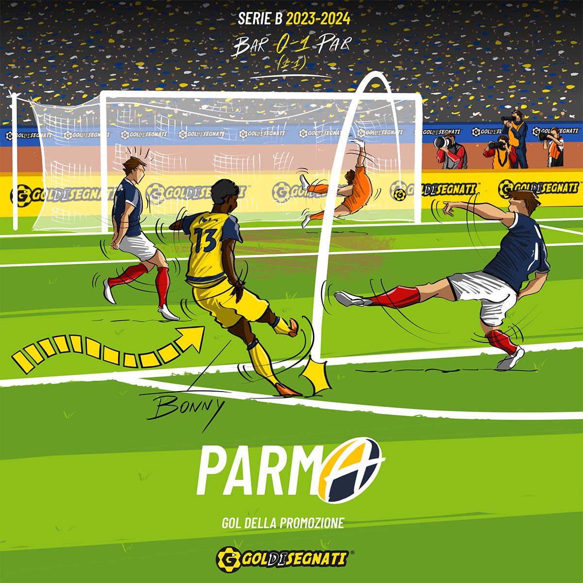 Quanto ci sei manc🅰️t🅰️
Ancora 💛💙 @parmacalcio1913 

#goldisegnati #parmAgain #ForzaParma #parmacalcio #parmacalcio1913 #parma #parmacalciofanpage #parmacalcio1913 #seriebkt #seriea #serieatim #promozione #calcioitaliano