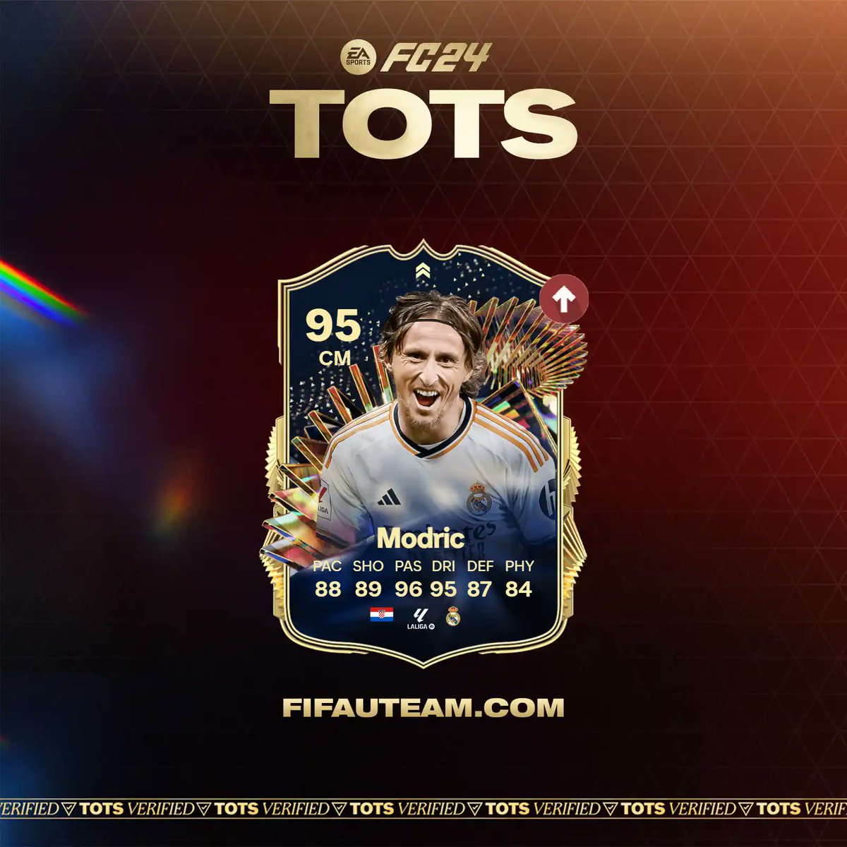 🇭🇷 Modric Live TOTS was upgraded!

More Players:
fifauteam.com/fc-24-tots-liv…