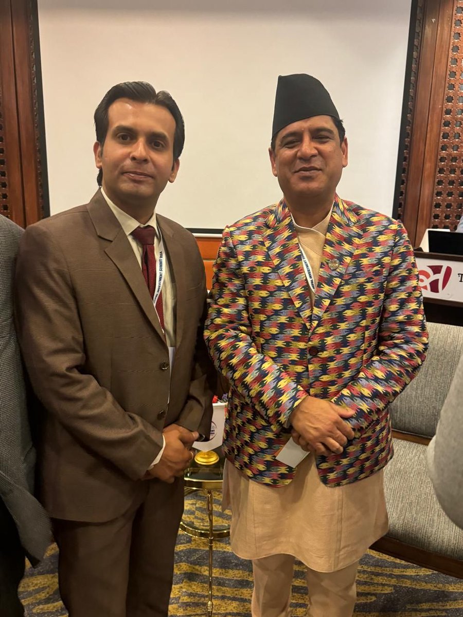 @aniltrigunayat Indian business delegates to meet Nepal's Commerce and Agriculture Ministers, fostering bilateral ties and economic cooperation.

@IndiaInNepal @MEAIndia @MofaNepal

#MIICCIA #B2B #ChamberActivities #EconomicDevelopment #TradeRelations #BusinessCollaboration