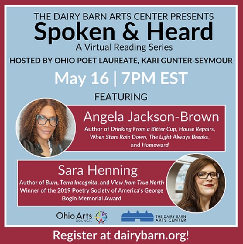 THIS ONE, FRIENDS! DON’T MISS IT! Register here: us06web.zoom.us/meeting/regist… #ohiopoetlaureate @OhioArtsCouncil @DairyBarnArts @adjackson68 @SaraDHenning