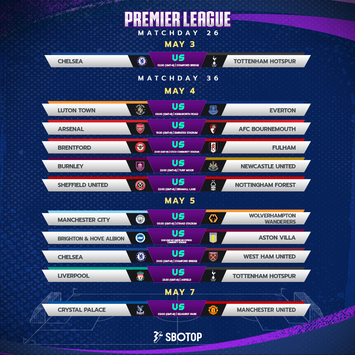 📅Matchday 26 and 36 is here! ⬇️ Which #PL clubs do you think will get positive results and show great performance? 🤔