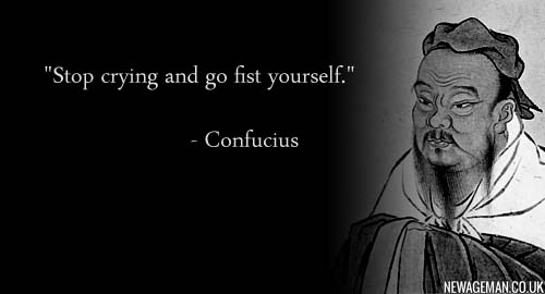 Confucius With the Alpha of the Month quote 🐺🐺