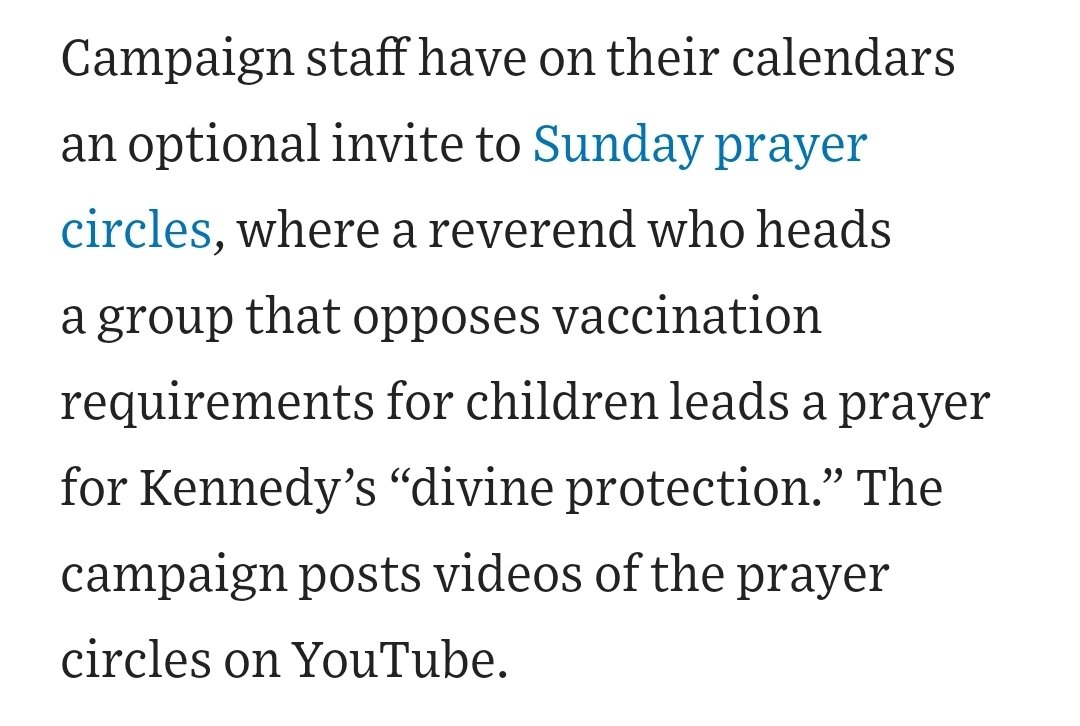 This @rebeccaballhaus @elizacollins1 story about the chaos inside RFK Jr's campaign is 👀 wsj.com/articles/rfk-j…