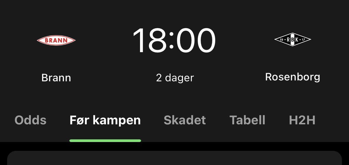 Gleder meg til «Ute av cupen»-derby til helga!