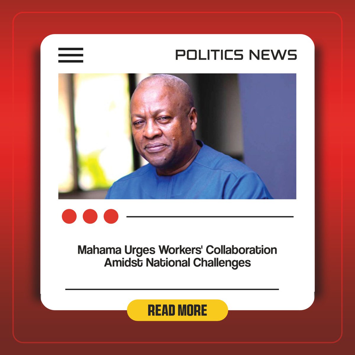 topknowledgemedia.com/mahama-urges-w…
 #MahamaUrges #WorkersCollaboration #NationalChallenges #TeamworkWins #UnityInWork #LeadershipMatters #TogetherWeCan #WorkforceUnity #CollaborativeEfforts #SolidarityAtWork