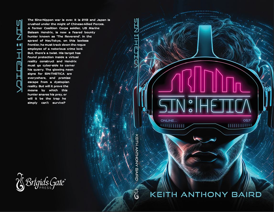 I had the absolute honour of being the cover artist for Sin:Thetica - The latest book by the exceptionally talented author @kabauthor

This is a cracking #cyberpunk #dystopian read!
Just $0.99 on pre-order!!👉mybook.to//Sinthetica 

 #NOIR #urbanfantasy  #Booksworthreading