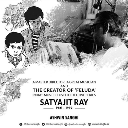 Honouring the cinematic maestro #SatyajitRay on his birth anniversary. His unparalleled legacy continues to illuminate the path for generations to come. Have you delved into the captivating world of #Feluda?