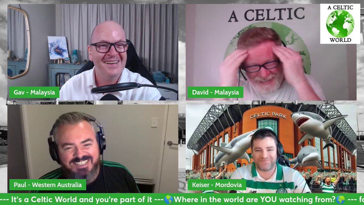 Live comments had us absolutely pissing ourselves today! Thanks to all for being part of it. Hilarious!

🍀A Celtic World - Barely keepin' it thegither🍀

#celtic #celticfc #celticglasgow #CELHEA