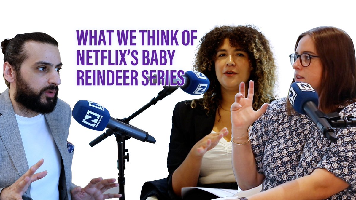 Doaa Farid (@doaafarid) on Twitter photo 🎧Culture Bites podcast: What we think of Netflix’s Baby Reindeer series
<a href="/Enas_Refaei/">Enas Refaei</a> <a href="/FarahAndrews/">Farah Andrews</a> & Maan Jalal
Watch the full episode on YouTube 🎥
youtu.be/EG3rKZPkWWI?si… 🎧Culture Bites podcast: What we think of Netflix’s Baby Reindeer series
<a href="/Enas_Refaei/">Enas Refaei</a> <a href="/FarahAndrews/">Farah Andrews</a> & Maan Jalal
Watch the full episode on YouTube 🎥
youtu.be/EG3rKZPkWWI?si…