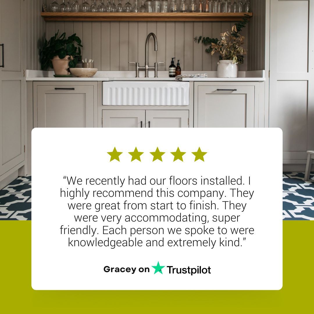 A big thanks to Gracey for these comments! 🤩

Discover more and get a quote for your home ➡️ donnellywatson.co.uk

#DonnellyWatson #HomeFlooring #ChooseRight #FlooringExperts #HomeImprovement #InteriorDesign #FlooringSolutions #UpgradeYourHome #DesignIdeas