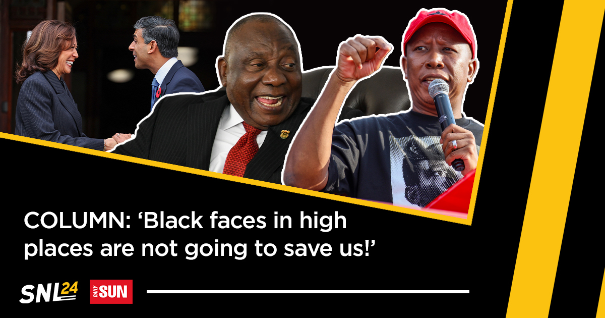 COLUMN: 'Black faces in high places won't magically fix it all.' Ruha Benjamin's reminder hits like a reality check in Mzansi right now. It's not just about who's at the top. It's about what WE do in the next coming elections.

@SNL24sa #TUD #ActionSpeaksLouder #Elections