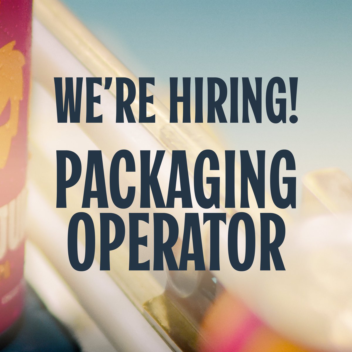 We're looking to add a Packaging Operator to our team - drop us a line if that's you, or share if it's not! loom.ly/8LYx30k #jobs #brewing #aberdeen