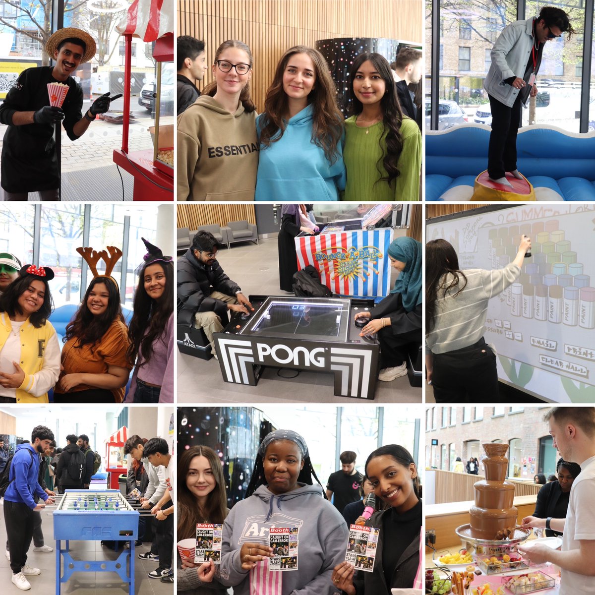Throwback to our Spring Thing event last month! From the digital graffiti wall, chocolate fountain, table tennis, and photo booth - it was a wonderful afternoon of catching up with friends and colleagues across The City Law School 🌷