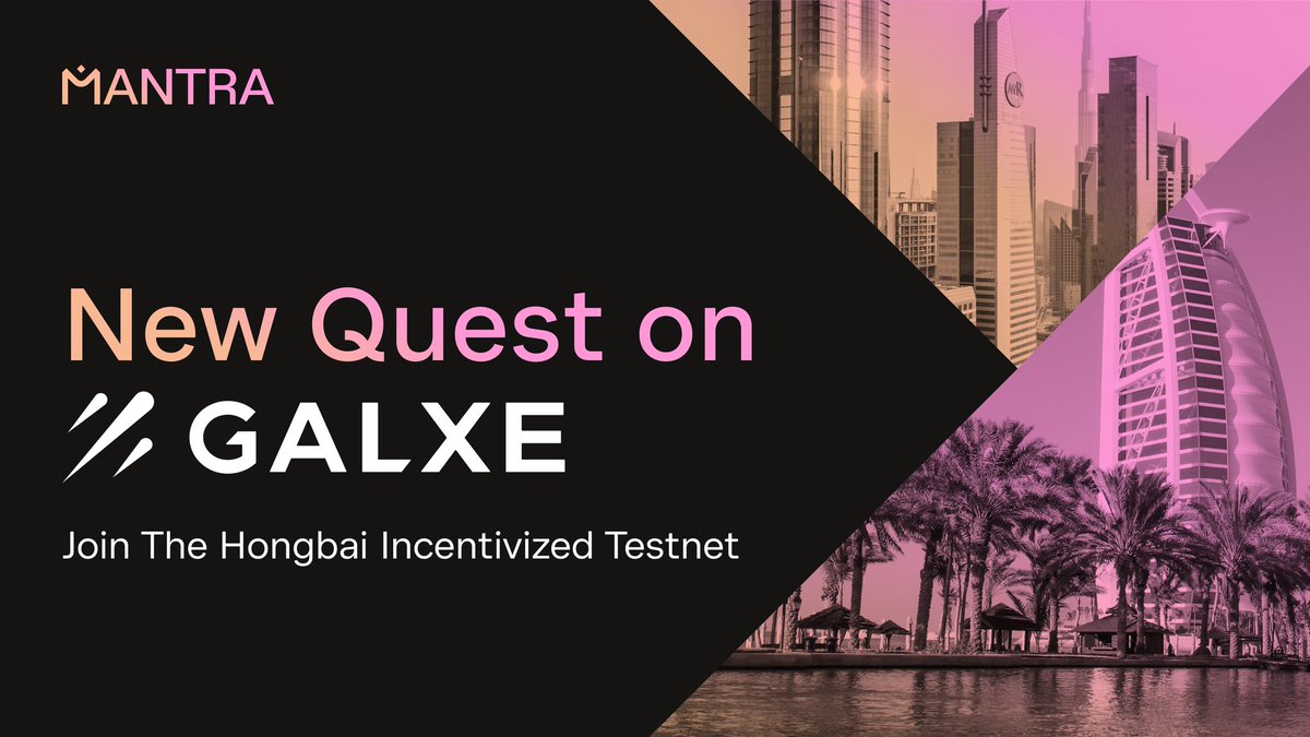 👀 We've added a new Quest on #Galxe! Earn XPs and climb up the leaderboard now! Stake a minimum of 10 $ATOM to the #MANTRA Node to receive a portion of the 50,000,000 $OM 🪂 Snapshot dates will be published later!