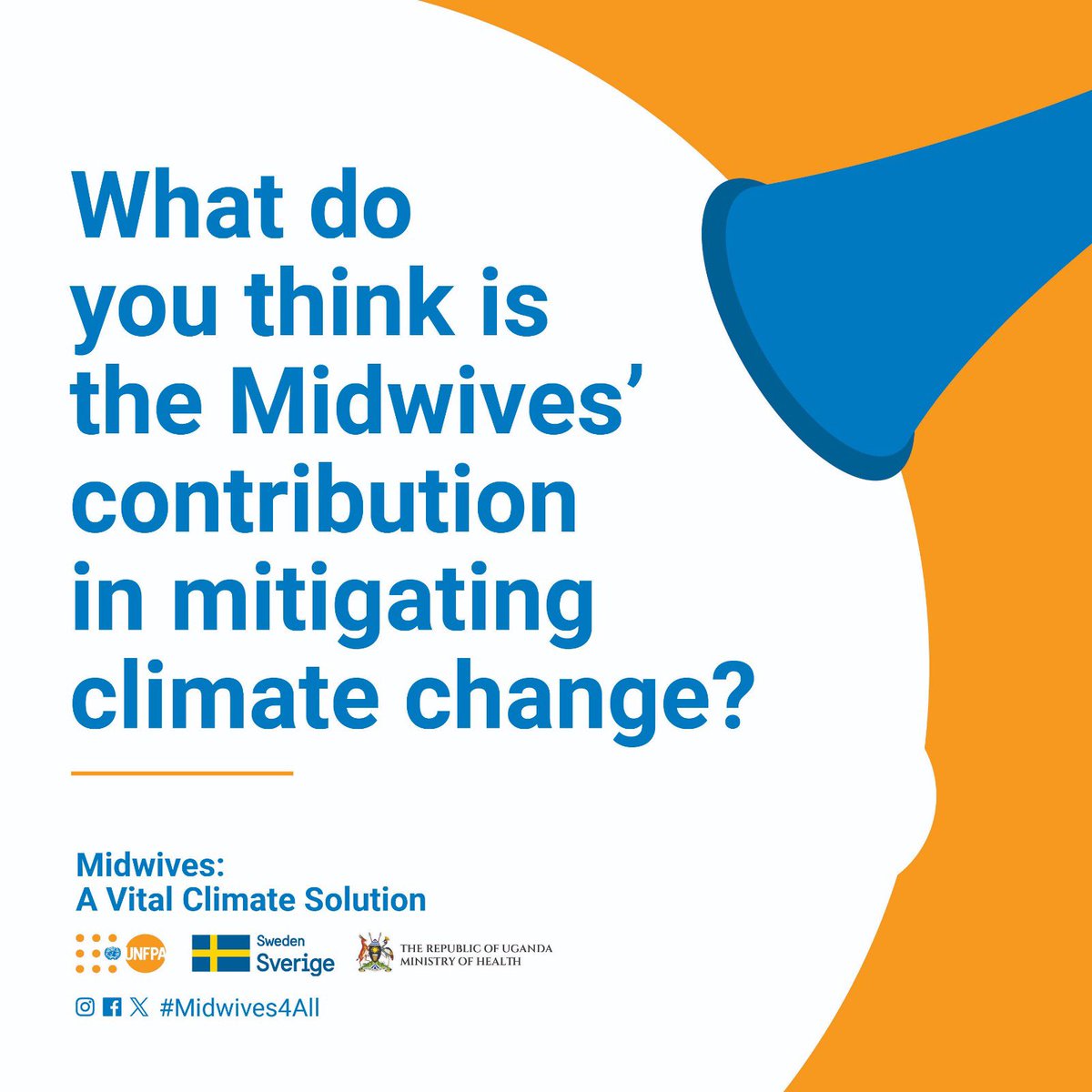 May 5th marks International Day of the Midwife! 🌍 
Join @unfpa and the global community in honoring the vital role midwives play on the frontlines of the climate crisis.
 #Midwives4All 
#IDM