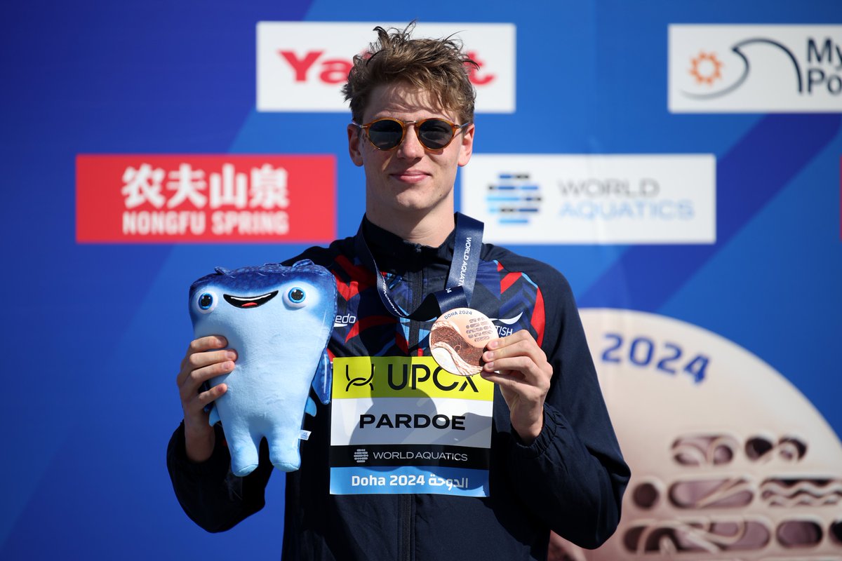 .@hector_pardoe will warm up for #Paris2024 in Belgrade with a 1️⃣3️⃣-strong @Aquatics_GB team for the European Aquatics Championships in Belgrade next month.💪 Pob lwc, Hector! 🇬🇧