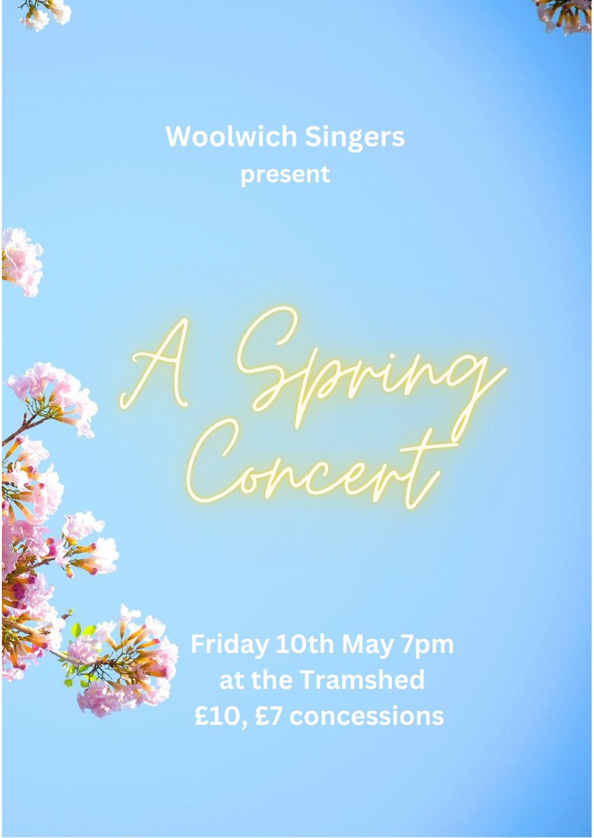 Just over one week #countdowntoconcert begins! Join our friendly #communitychoir next Friday, 10th May for another sure-to-be fantastically fun evening of #music and #laughter @Tramshed__ ! Get your tickets now before they sell out! 👏😊 tramshed.org/whats-on/music…