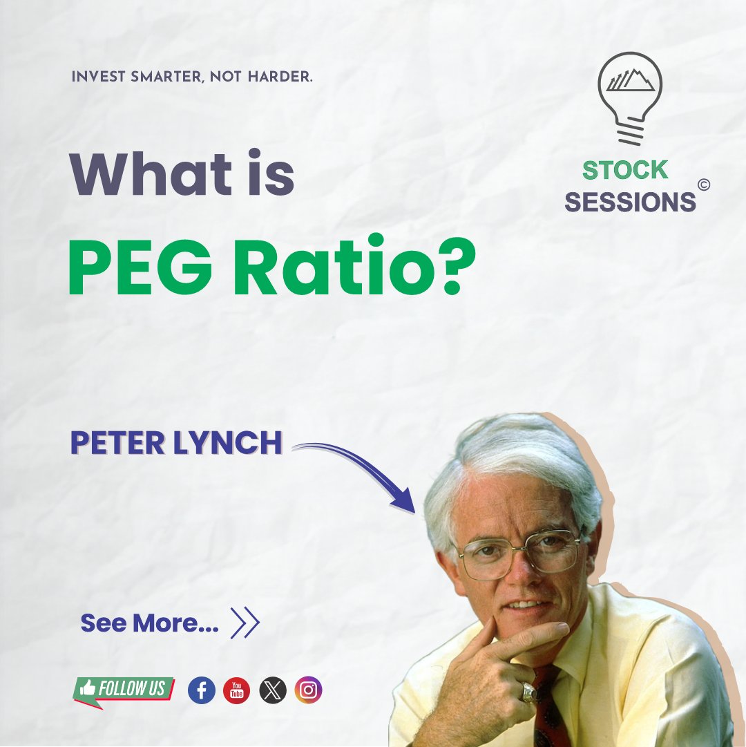 What is PEG Ratio?

Let's find out on this 🧵[1/5]
#stocksessions #NEPSE