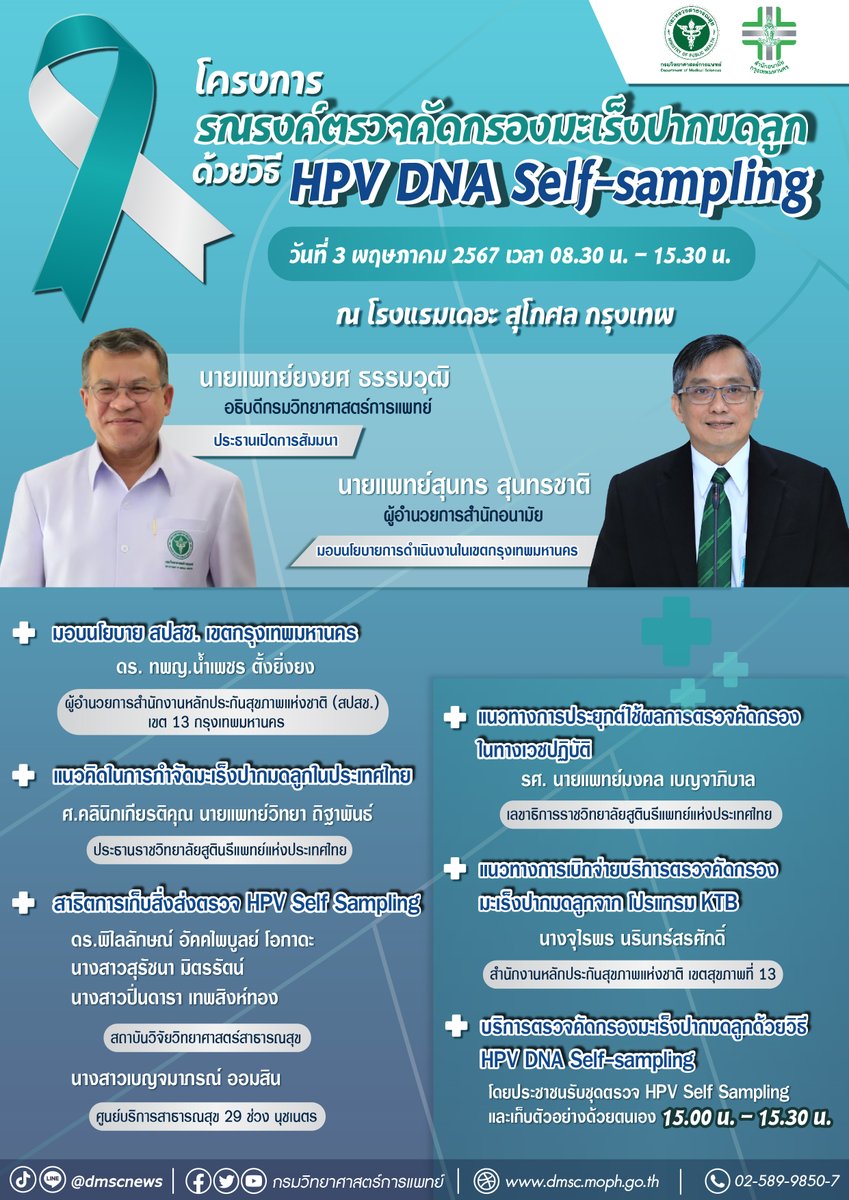thailandnih's tweet image. #HPVSelfSampling