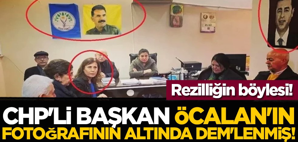 @sonceneviz Bebek katilinin resmi altında CHP Seyhan Belediye başkanı Oya Tekin