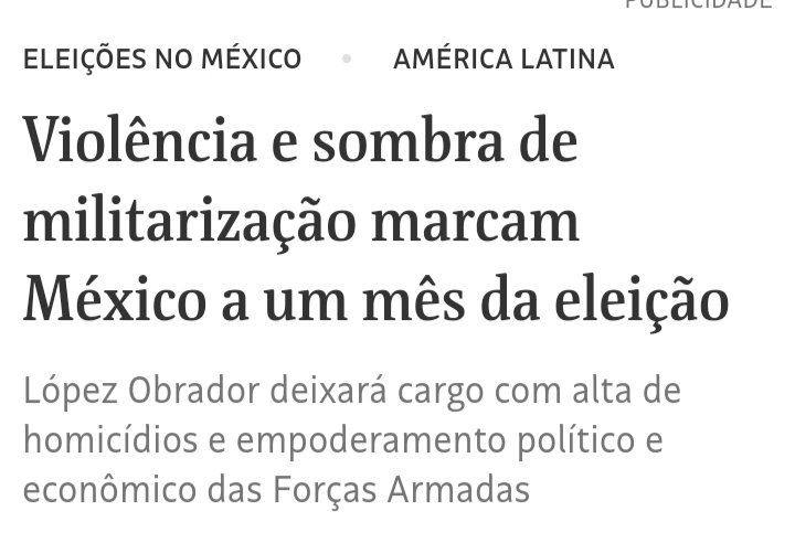 Mais de 25 candidatos já foram assassinados, e ao menos 300 estão sob proteção policial. Segurança Pública é o principal tema nas eleições gerais no México. López Obrador colocou o tema no centro de sua agenda. A situação é grave e está escalando em toda a América Latina.