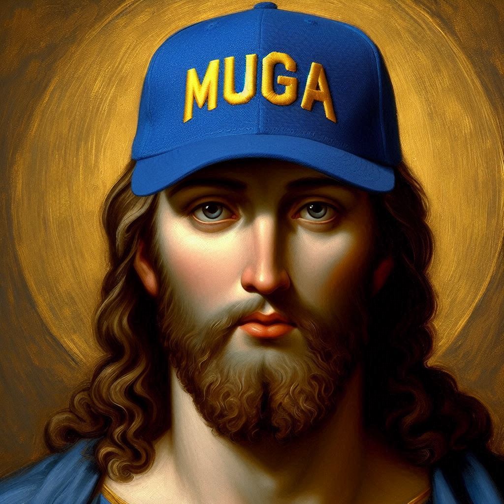 Always ask yourself WWJD? 

Well, Jesus would be #MUGA